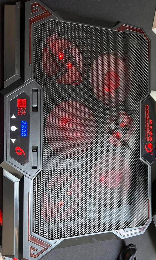 Coolcold K38 laptop koeler, Computers en Software, Computerkoelers, Zo goed als nieuw, Luchtkoeling, Ophalen