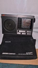 Defecte Philips D1835 Compass Wereldontvanger, Audio, Tv en Foto, Radio's, Ophalen of Verzenden, Niet werkend, Wereldontvanger