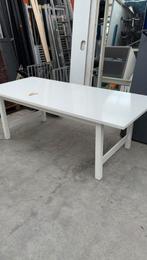Tafel 220x100cm 76 hoog., Huis en Inrichting, Tafels | Eettafels, Ophalen of Verzenden, Zo goed als nieuw, Rechthoekig, 50 tot 100 cm