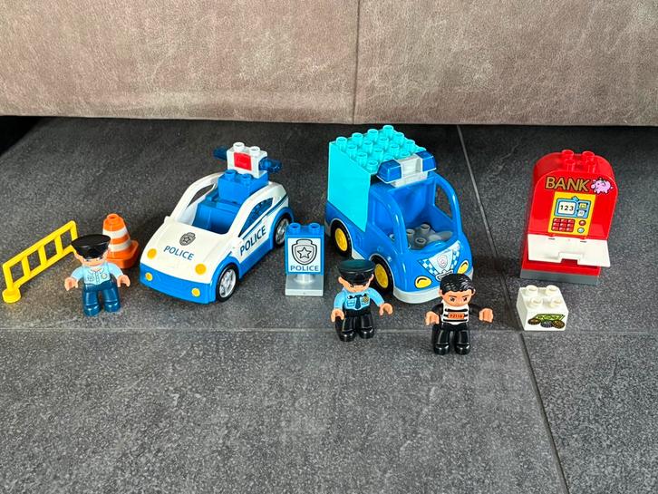Lego Duplo politie patrouille nr 10809 en nr 4963, Kinderen en Baby's, Speelgoed | Duplo en Lego, Gebruikt, Duplo, Complete set