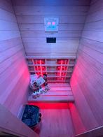 COMBI SAUNA INFRAROOD MET OPGIETKACHEL GRATIS BEZORGD! 🚚, Sport en Fitness, Sauna, ., Complete sauna, Ophalen of Verzenden, Zo goed als nieuw