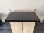 Ikea granhult plankdrager & plank, zwart, Huis en Inrichting, Woonaccessoires | Wandplanken en Boekenplanken, Ophalen, Gebruikt
