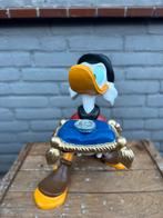 Donald Duck Beeld met Munt, Ophalen, Beeldje of Figuurtje, ., Zo goed als nieuw