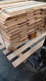 Restant partij Rabat plankjes Lariks en Vuren 160 stuks., Doe-het-zelf en Verbouw, Hout en Planken, Ophalen, Minder dan 25 mm