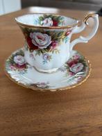 Royal Albert Kop en Schotel - Celebration, Antiek en Kunst, Antiek | Servies los, Ophalen