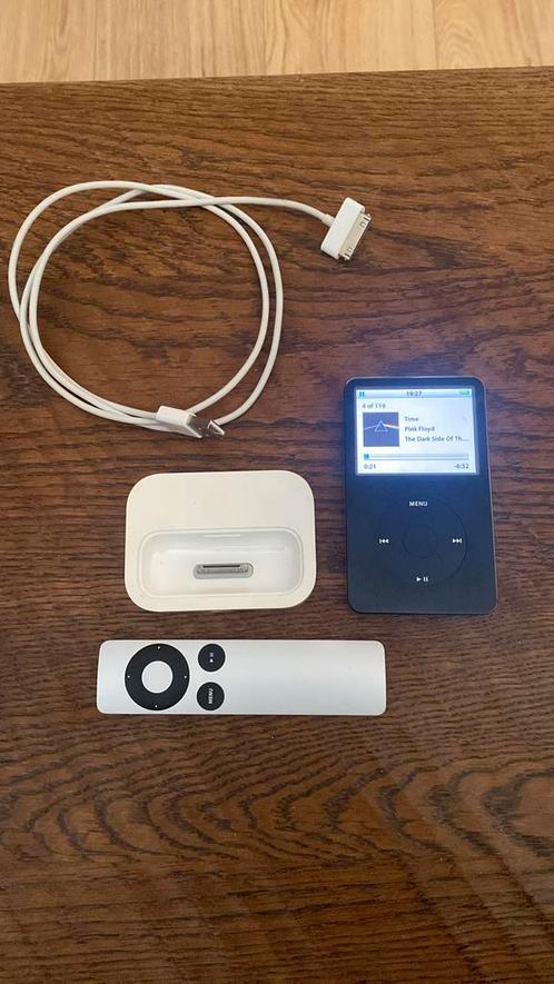 Gemodificeerde ipod 5 met 477 gb en dock, Audio, Tv en Foto, Mp3-spelers | Apple iPod, Gebruikt, Classic, 40 GB en meer, Ophalen of Verzenden