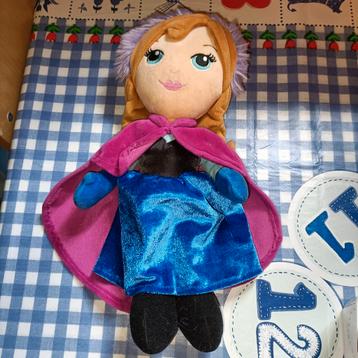 Frozen prinses Anna knuffel 30 cm groot  beschikbaar voor biedingen
