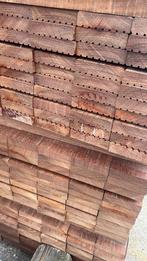 Azobe of bankirai terras vlonder planken en balken, Tuin en Terras, Palen, Balken en Planken, Ophalen, Planken, Zo goed als nieuw