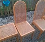 6 Beukenhouten Stoelen Bijenkorf Wonen - vintage, Antiek en Kunst, Antiek | Meubels | Stoelen en Banken, Ophalen