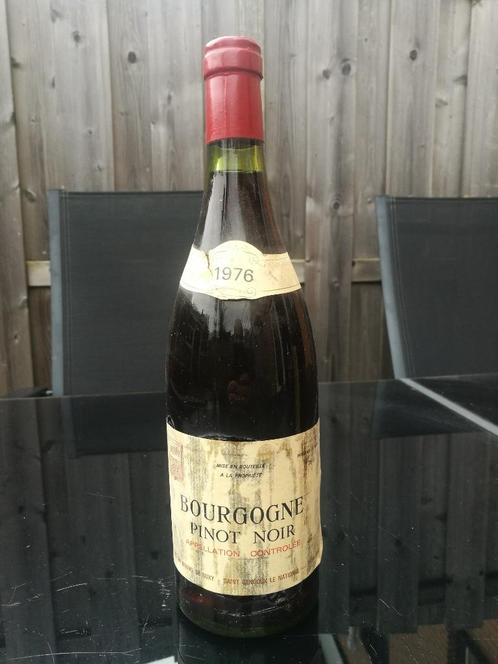 Bourgogne Pinot Noir 1976, Verzamelen, Wijnen, Nieuw, Rode wijn, Frankrijk, Vol, Ophalen of Verzenden