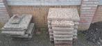 23 grind tegels, Tuin en Terras, Ophalen, Gebruikt, Grind, Terrastegels