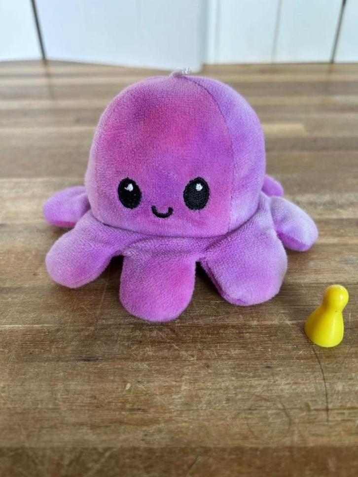 Octopus mood knuffel 10cm, Kinderen en Baby's, Speelgoed | Knuffels en Pluche, Zo goed als nieuw, Overige typen, Ophalen of Verzenden