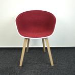 HAY About a Chair AAC 22 Design Stoel | Rood gemêleerd Nieuw, Stof, Nieuw, Ophalen of Verzenden, Vijf, Zes of meer stoelen