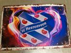 NIEUWE metalen  wand decoratie SC HEERENVEEN, Ophalen of Verzenden, Nieuw, Overige binnenlandse clubs, Overige typen