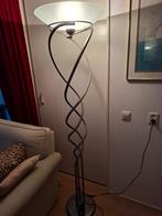 ZWARE  VLOERLAMP MET DIMMER ITALIAANS DESIGN, Ophalen, Zo goed als nieuw, 150 tot 200 cm