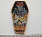 Iron Maiden limited edition coffin Powerslave patch 347, Nieuw, Kleding, Verzenden