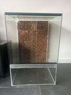 Terrarium 60x40x40, Dieren en Toebehoren, Ophalen, Gebruikt