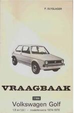 Vraagbaak volkswagen golf 1974 1979, Ophalen of Verzenden