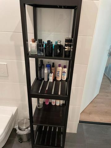 Ikea Hemnes zwart houten  kast 