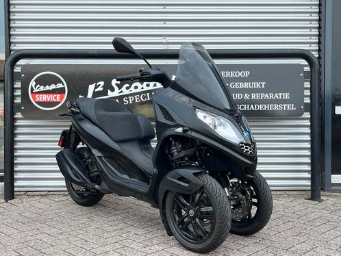 Piaggio MP3 300 Hpe mat zwart 2023 5212 km 1 eig BTW, Fietsen en Brommers, Brommers | Vespa, Gebruikt, Overige modellen, Maximaal 45 km/u