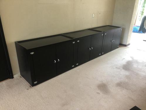 *NU*: Vintage wandkast Interlübke "Medium" (5 elementen), Huis en Inrichting, Kasten | Dressoirs, Zo goed als nieuw, 25 tot 50 cm