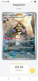 Aegislash 210/182, Hobby en Vrije tijd, Verzamelkaartspellen | Pokémon, Ophalen of Verzenden, Nieuw, Losse kaart