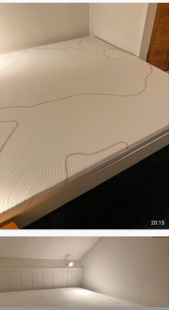 Nieuwe topper b bright gold 180x200, Huis en Inrichting, Slaapkamer | Matrassen en Bedbodems, Nieuw, 180 cm, Tweepersoons, Ophalen