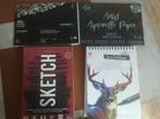 4 teken/verf/schetsboeken, Hobby en Vrije tijd, Tekenen, Ophalen of Verzenden, Zo goed als nieuw