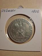 Zilveren Rijksdaalder 1856 Willem III - Zeer Fraai, Koning Willem III, Zilver, Ophalen of Verzenden, Losse munt
