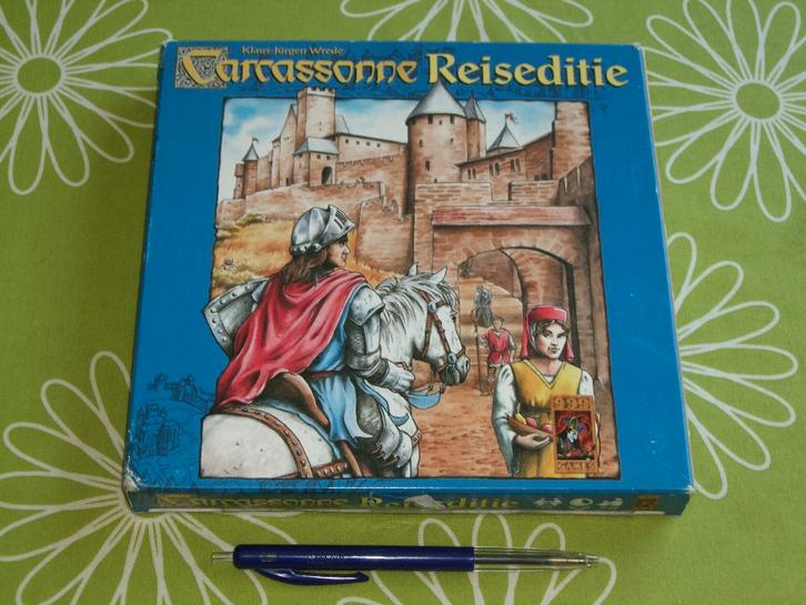 Carcassonne Reiseditie, Hobby en Vrije tijd, Gezelschapsspellen | Overige, Gebruikt, Een of twee spelers, Drie of vier spelers