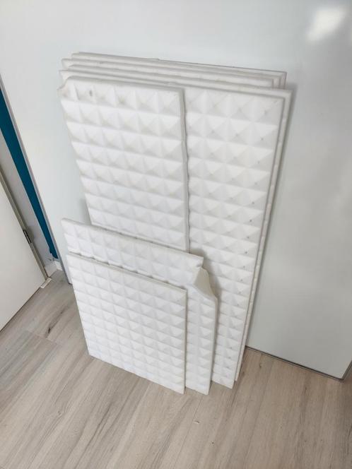Akoestisch schuimplaten 5 stuks van  50 cm x 100 cm, Audio, Tv en Foto, Overige Audio, Tv en Foto, Gebruikt, Ophalen