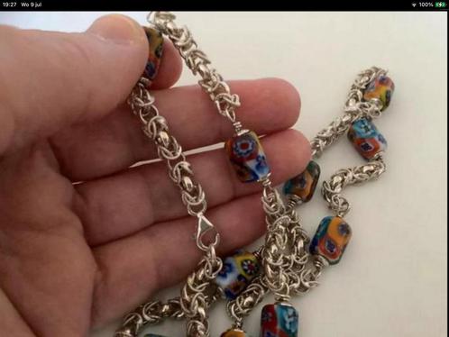 Surinaamse zilveren ketting  Ala Kondre 925 keizershakel, Sieraden, Tassen en Uiterlijk, Kettingen, Nieuw, Zilver, Zilver, Verzenden