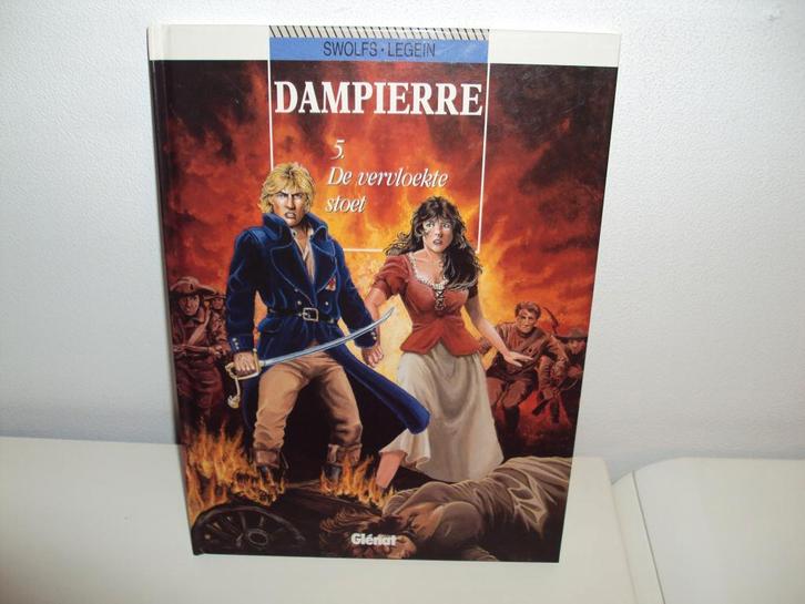 DAMPIERRE - Reeks 1 t/m 5 - Hardcovers, Boeken, Stripboeken, Zo goed als nieuw, Meerdere stripboeken, Ophalen of Verzenden