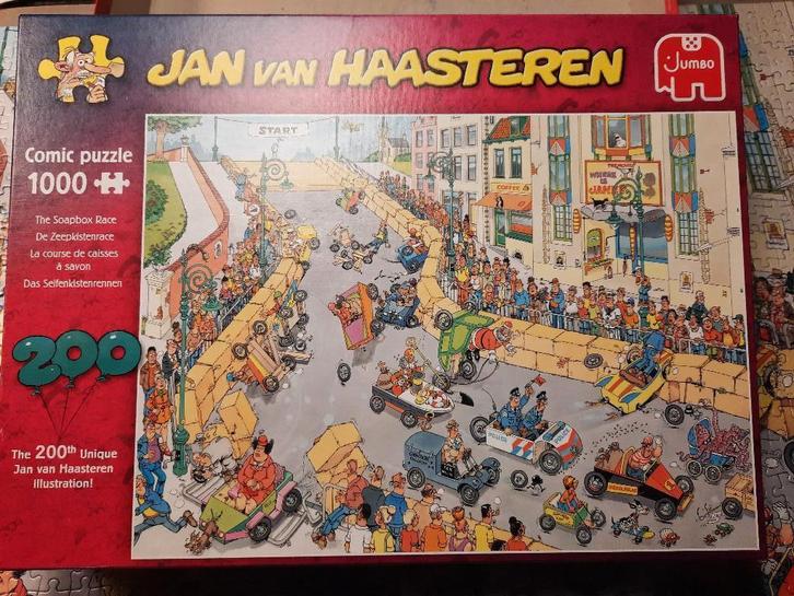 8 Jan van Haasteren puzzels, Hobby en Vrije tijd, Denksport en Puzzels, Zo goed als nieuw, Legpuzzel, 500 t/m 1500 stukjes, Ophalen of Verzenden