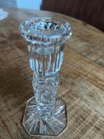Vintage Geslepen Kristallen Kandelaar, Ophalen of Verzenden, Kristal