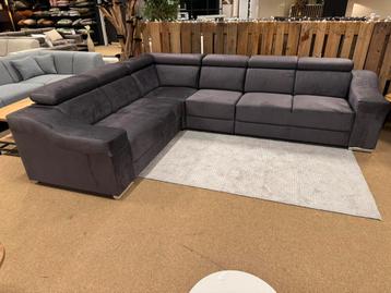 Hoekbank 305x245 Antraciet Direct/Leverbaar/Enschede E-7254 beschikbaar voor biedingen