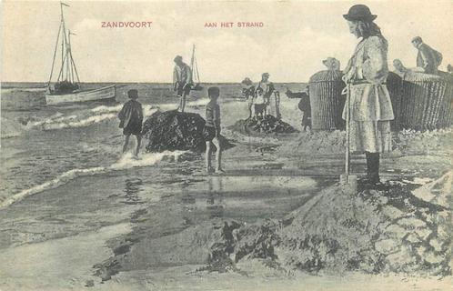 (381-285-011) Zandvoort Aan het Strand, Verzamelen, Ansichtkaarten | Nederland, Noord-Holland, Verzenden