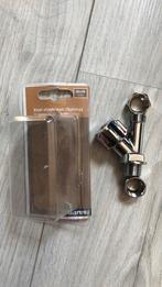 Knel stopkraan hoek 12x10 mm, Ophalen of Verzenden, Nieuw, Chroom, Douche