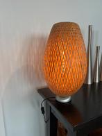 Tafellampem 2 ikea bamboe handgemaakt, Ophalen of Verzenden, Zo goed als nieuw, Minder dan 50 cm