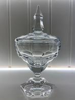 Prachtige drageoir / bonbonnière op voet Val Saint Lambert !, Antiek en Kunst, Ophalen of Verzenden