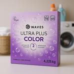 Partij wasmiddel Waves waspoeder voor kleur was 4,225 kilo