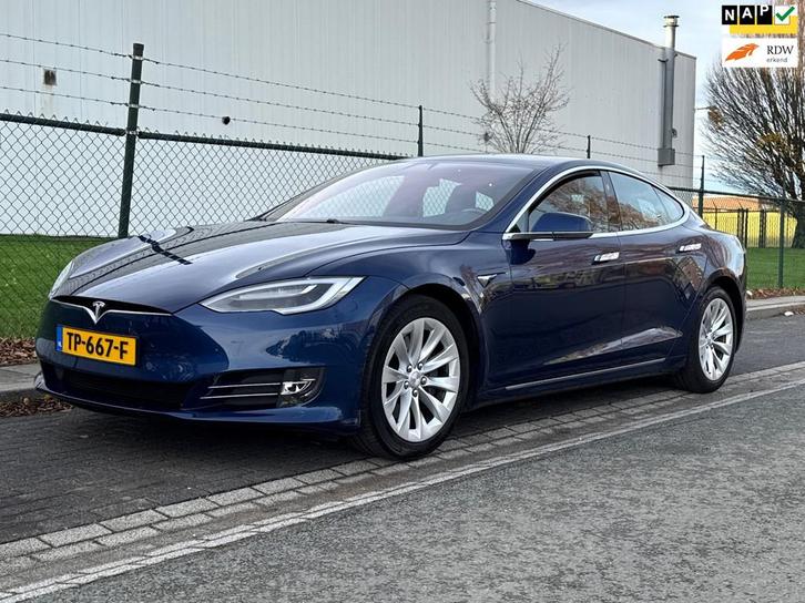 Tesla Model S 75D Base MCU2 Dual Motor Autopilot, Auto's, Tesla, Bedrijf, Te koop, Model S, 4x4, ABS, Achteruitrijcamera, Adaptive Cruise Control