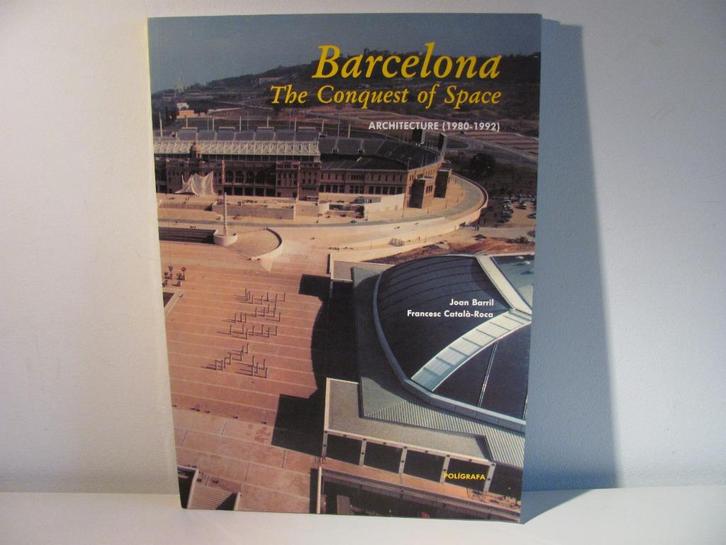 Barcelona The Conquest Of Space architectuur boek, Boeken, Kunst en Cultuur | Architectuur, Gelezen, Architectuur algemeen, Ophalen of Verzenden
