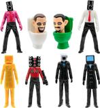Skibidi toilet beatbox figuren 12 stuks, Verzenden, Nieuw