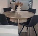 Eettafel matera/rond 120cm/naturel (kwantum)  q1, Huis en Inrichting, Tafels | Eettafels, Ophalen, Overige materialen, Rond, Zo goed als nieuw