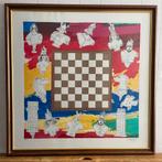 Zeefdruk van Corneille - Chessboard, Antiek en Kunst, Ophalen
