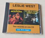 Leslie West - Leslie West Band/The Great Fatsby CD, Ophalen of Verzenden, 1960 tot 1980, Gebruikt, Blues