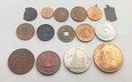 Lotje Oude Vintage Munten Tokens Medaille Penning Jeton etc, Postzegels en Munten, Ophalen of Verzenden, Munten
