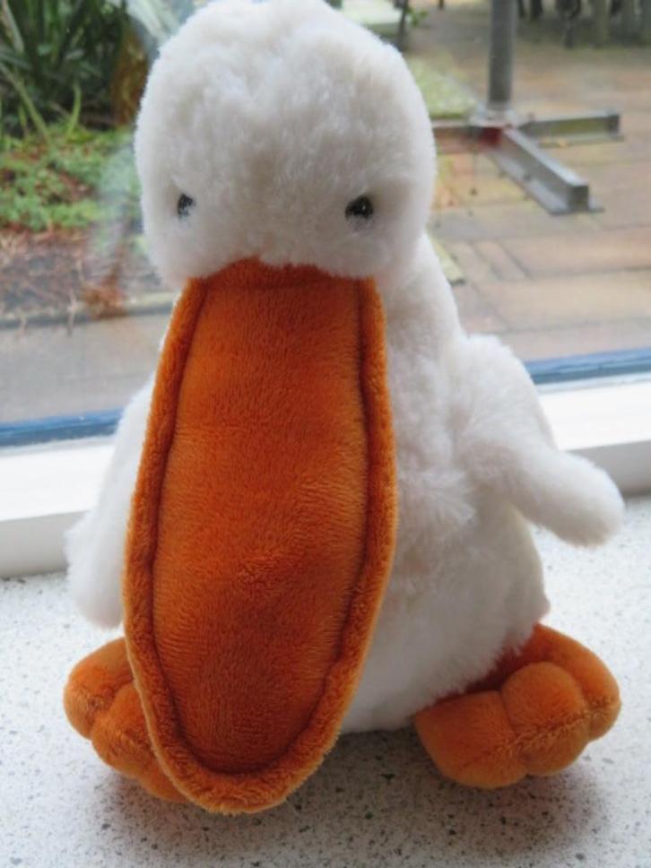 Pelikaan van Sanquin Bloedbank of Gift House meet ca 30 cm, Kinderen en Baby's, Speelgoed | Knuffels en Pluche, Zo goed als nieuw