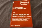 Triumph 650cc twin 1972 motorcycle owner's handbook T120 TR6, Ophalen of Verzenden, Triumph